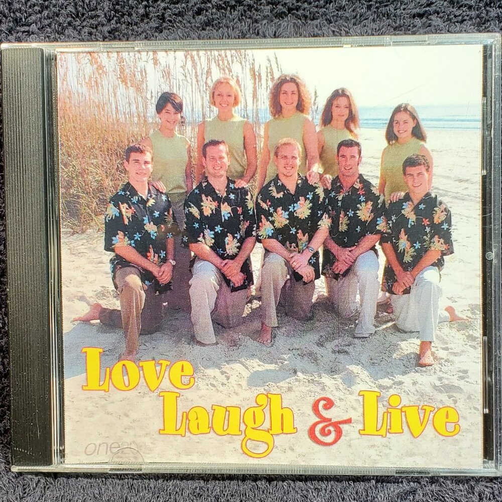 VINTAGE LOVE LAUGH & LIVE..COMPACT DISC COMPILATION..BEACH & SHAG MUSIC FROM OD
